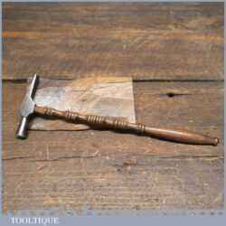 Beautiful Vintage Jewellers Cross Pein Hammer - Detailed Rosewood Handle