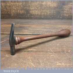 Vintage Jewellers Cross Pein Hammer Bulbous Handle - Good Condition