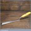 Vintage Henry Taylor Diamic Pattern Makers 1 ¼” Cranked Bevel Edge Paring Chisel