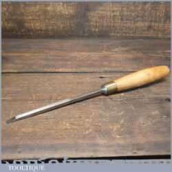Vintage Richard Melhuish Carpenter’s 1/4” Firmer Chisel - Sharpened Honed