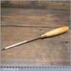 Vintage Richard Melhuish Carpenter’s 1/4” Firmer Chisel - Sharpened Honed