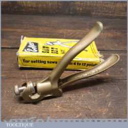 Vintage Boxed Eclipse No: 77 Saw Set - Good Condition Ready For Use