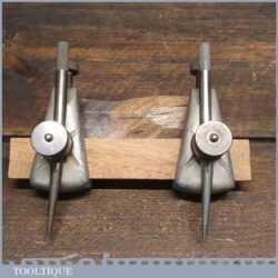 Vintage Pair Of Eclipse No: 33 Trammel Points - Good Condition