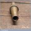 Vintage Solid Brass Water Hose Nozzle And Tap - Good Condition