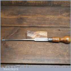 Vintage I. Sorby Cabinet Maker’s 14 ¼” Long Series Turnscrew Screwdriver