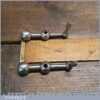 2 Vintage 3 ½” Lathe Handles 5/16” Whitworth Threads - Good Condition