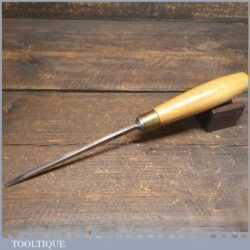Vintage Richard Melhuish Carpenter’s 3/16” Firmer Chisel - Sharpened Honed