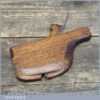 Antique 4 ½”Compassed And Round Miniature Moulding Plane