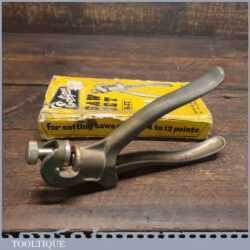 Vintage Boxed Eclipse No: 77 Saw Set - Good Condition Ready For Use