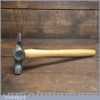 Vintage Cross Pein Hammer With Wooden Handle - Good Condition