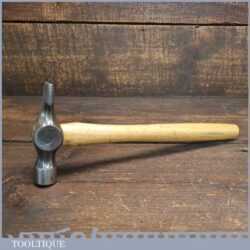 Vintage Cross Pein Hammer With Wooden Handle - Good Condition