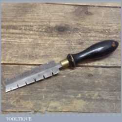 Old Vintage Saw Wrest Or Set With Ebonised Handle