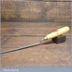 Vintage Henry Taylor Diamic Pattern Makers ¼” Cranked Bevel Edge Paring Chisel