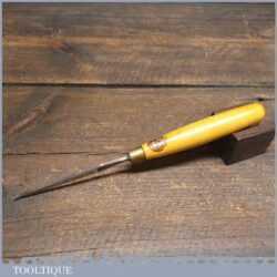  Vintage W. Marples Carpenter’s Wood Carver’s 3/32” Firmer Chisel - Sharpened Honed
