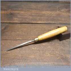 Vintage W. Marples & Sons Carpenter’s 3/16” Firmer Chisel - Sharpened Honed