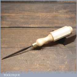 Vintage Carpenter’s Wood Carver’s 3/32” Firmer Chisel - Sharpened Honed
