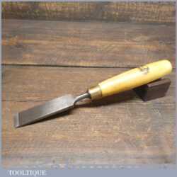 Vintage W. Marples & Sons Carpenter’s 1” Firmer Chisel - Sharpened Honed