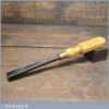 Vintage S.J. Addis (also stamped Ward & Payne) 1/2” straight wood carving “V” parting chisel