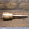 Vintage Lightweight Woodcarving Mallet 3” Wide Head - Good Condition