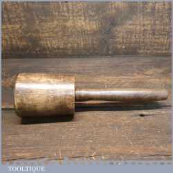 Vintage Lightweight Woodcarving Mallet 3” Wide Head - Good Condition