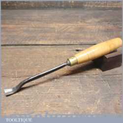 Vintage H. Taylor Acorn Brand 7/16” No: 28 Wood Carving Spoon Gouge Chisel