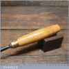 Vintage H. Taylor Acorn Brand 7/16” No: 28 Wood Carving Spoon Gouge Chisel