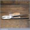 Vintage E. S. Shillito 10” Tin Snips - Sharpened Ready For Use