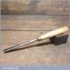 Vintage Herring Bros 5/16” No: 10 Straight Wood Carving Gouge Chisel