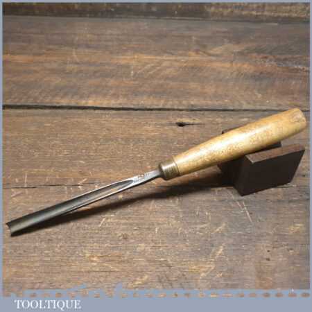 Vintage Herring Bros 5/16” No: 10 Straight Wood Carving Gouge Chisel ...