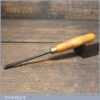 Vintage Addis 3/16” Straight Wood Carving V Parting Chisel - Sharpened Honed