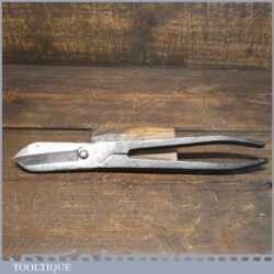 Vintage 12” Tin Snips - Sharpened Ready For Use