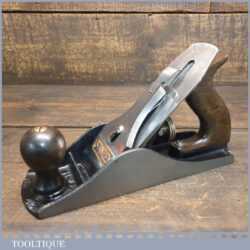 Vintage Stanley England No: 4 ½ Wide Bodied Smoothing Plane - Fully Refurbished