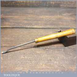 Vintage 1/4” Woodcarving Spoon Gouge Chisel - Sharpened Honed