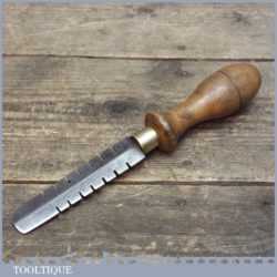 Old Vintage Saw Wrest Or Set With Ebonised Handle