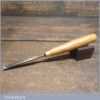 Vintage Robert Sorby Carpenter’s 3/8” In-Cannel Gouge Chisel - Sharpened Honed