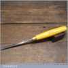 Vintage Marples Carpenter’s 1/4” In-Cannel Gouge Chisel - Sharpened Honed