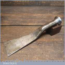 Vintage W. Gilpin Shipwright’s 2 ½” Cranked Fantail Caulking Iron - Good Condition