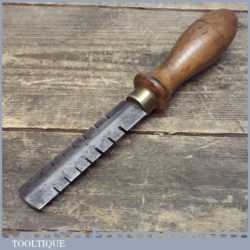 Old Vintage Saw Wrest Or Set With Ebonised Handle