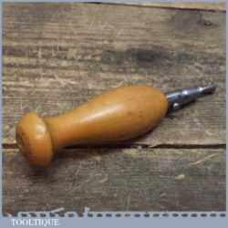 Vintage Bookbinding Or Leatherworking Rolling Creasing Tool