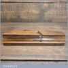 Antique Griffiths Norwich 3/8” Ogee Beechwood Moulding Plane - Good Condition