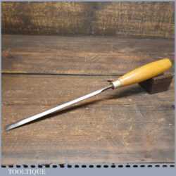 Vintage Robert Sorby Pattern Makers 13/32” Bevel Edge Paring Chisel - Fully Refurbished