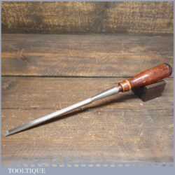 Vintage Greenlee Rockford USA Carpenter’s 3/8” Socketed Bevel Edge Chisel