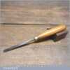 Vintage Herring Bros 5/16” Straight Woodcarving Chisel - Sharpened Honed
