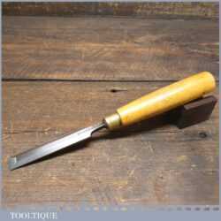 Vintage W. Marples Carpenter’s 5/8” Bevel Edge Chisel - Fully Refurbished