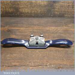 Vintage Record No: 0151 Adjustable Flat Soled Metal Spokeshave - Fully Refurbished