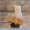 Vintage Alex Mathieson Quirk Ovolo & Astragal Complex Beechwood Moulding Plane