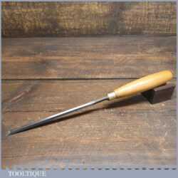 Vintage Robert Sorby Pattern Makers 11/32” Bevel Edge Paring Chisel - Fully Refurbished