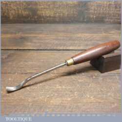 Vintage W. Marples 3/8” No: 26 Woodcarving Spoon Gouge Chisel - Sharpened Honed