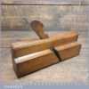 Antique H. Brown 1812-1843 Quirk Ogee Beechwood Moulding Plane - Good Condition