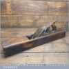 Vintage Moseley & Son Carpenter’s 22” Beechwood Trying Plane - Lapped Flat